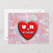 君は僕のハートだ ポストカード (正面/裏面)