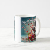 君は僕のハートにソングマグを塗る コーヒーマグカップ (正面右)