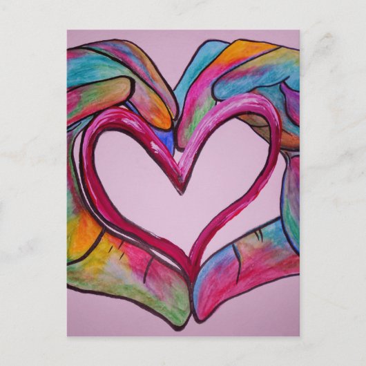 君は僕のハートを握っている ポストカード (正面)