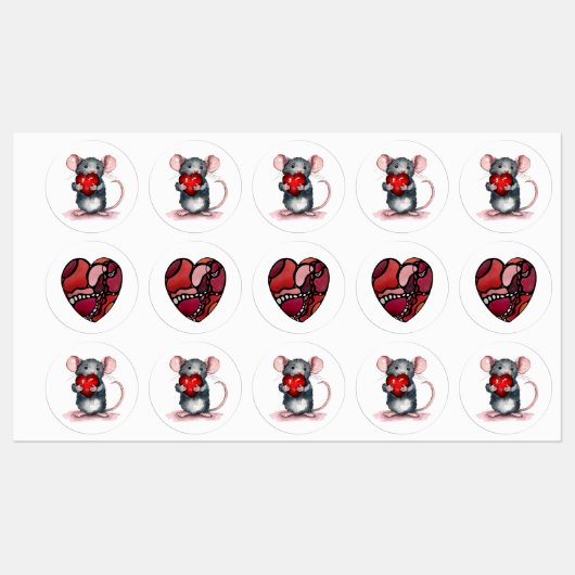 君は僕のハートを握る ラベル (シート)