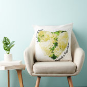 君は僕のハートパーソナライズされたアジサイ結婚ズ クッション (椅子)