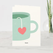 君は僕のバレンタインデーの茶だ シーズンカード (裏面)