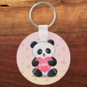 君は僕のパンダ好きだ キーホルダー (正面)