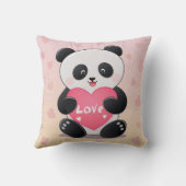 君は僕のパンダ好きだ クッション (裏面)