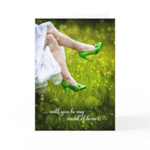 君は僕のメイド・オブ・オーナー（花嫁付き添い人）の結婚靴か