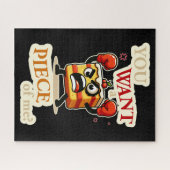 君は僕の一枚が欲しい。怒おもしろい菓子 ジグソーパズル (横)