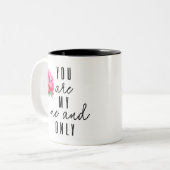 君は僕の一身だ ツートーンマグカップ (正面左)