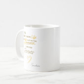 君は僕の与え生活ではなく僕の生与え活だ コーヒーマグカップ (正面左)
