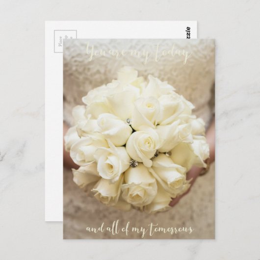 君は僕の今日も明日も皆結婚君 ポストカード (正面/裏面)