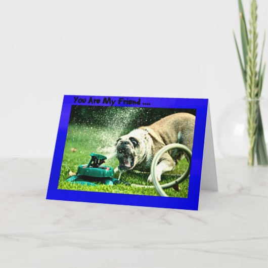 君は僕の友人だ カード (正面)