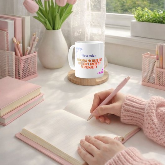 君は僕の名は知っているが僕の人格は知らない コーヒーマグカップ