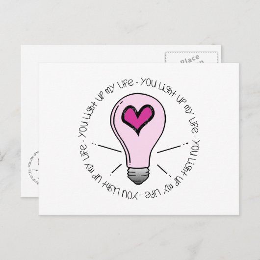 君は僕の命を軽くする ポストカード (正面/裏面)