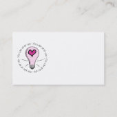 君は僕の命を軽くする 名刺 (裏面)