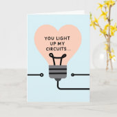 「君は僕の回路を照らす」 カード (黄色い花)