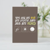 君は僕の太陽で僕の月と僕の星だ サンキューカード (スタンド正面)