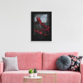 君は僕の女王だ キャンバスプリント (インサイチュ (リビング))