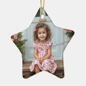 君は僕の好いクリスマス飾りだ セラミックオーナメント (左)