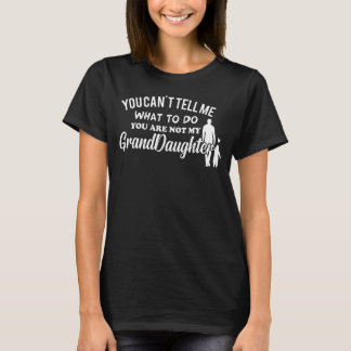 君は僕の孫じゃないから何をすればいいか僕には言えぬ Tシャツ