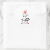 君は僕の家で、僕の冒険は一度に素敵だ ラウンドシール (バッグ)