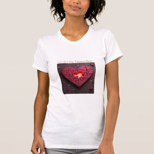 君は僕の恋しく思物だ。 Tシャツ (正面)