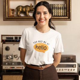 君は僕の挨拶を聴いた Tシャツ