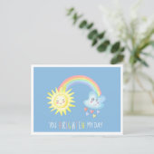 君は僕の日を照らす | レインボーキッズバレンタイン シーズンポストカード (スタンド正面)