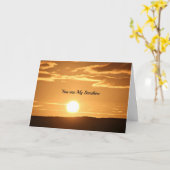 君は僕の日光だ カード (黄色い花)