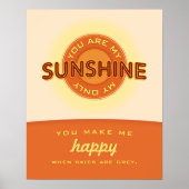 君は僕の日光だ。 – ポスター (正面)