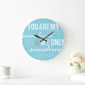 君は僕の日光だ ラージ壁時計 (ホーム)