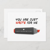 君は僕の書為だ |バレンタインデー シーズンポストカード (正面/裏面)