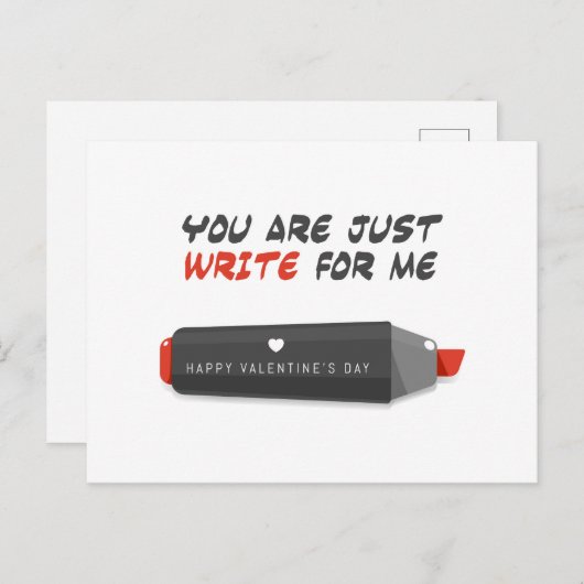 君は僕の書為だ |バレンタインデー シーズンポストカード (正面/裏面)