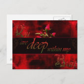 君は僕の深いハートだ ポストカード (正面/裏面)