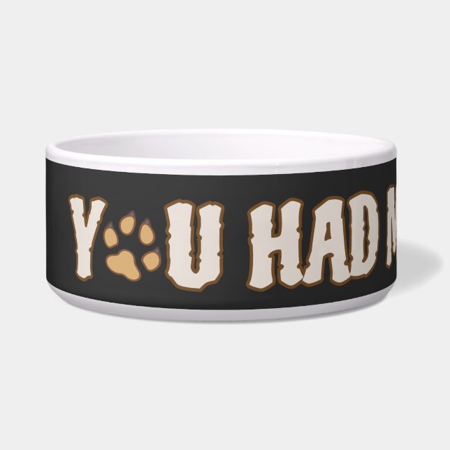 君は僕の災難だ |ポメラニア犬愛犬家 ボウル (左)