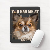 君は僕の災難だ |ポメラニア犬愛犬家 マウスパッド (マウス)