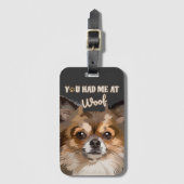 君は僕の災難だ |ポメラニア犬愛犬家 ラゲッジタグ (正面縦)