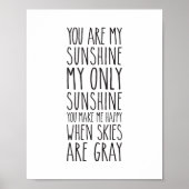 君は僕の照らす唯一の日差しだ ポスター (正面)