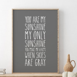 君は僕の照らす唯一の日差しだ ポスター