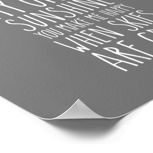 君は僕の照らす唯一の日差しだ ポスター (角)