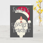 君は僕の特別先生の聖降誕祭の願い カード (黄色い花)