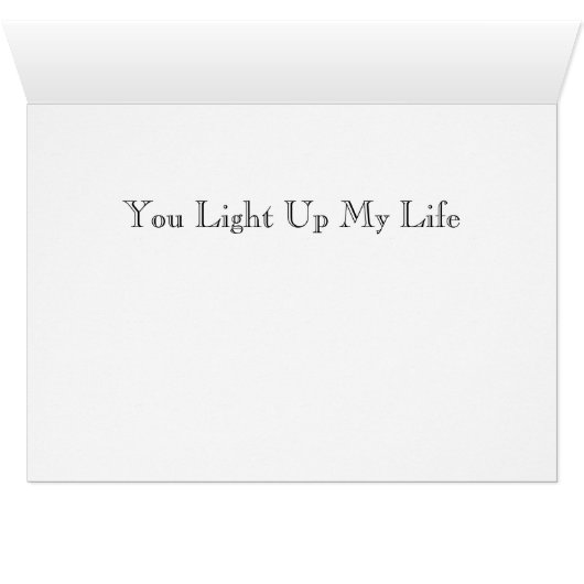 君は僕の生活写真のグリーティングカードに火を付ける (内部横(下))