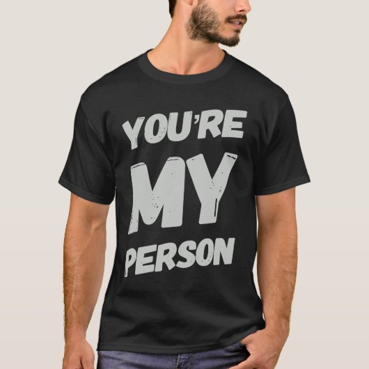 君は僕の皮肉なことわざだ Tシャツ (正面)