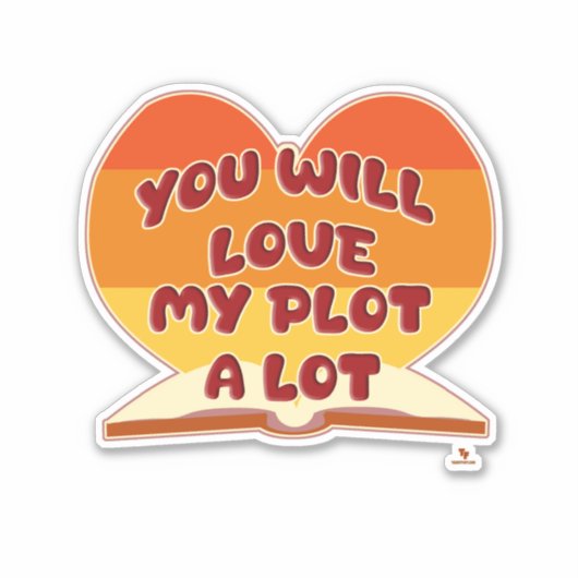 君は僕の策略に多くのロゴを付け書て欲しい シール (正面)