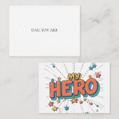 君は僕の英雄だ ノートカード (正面/裏面)