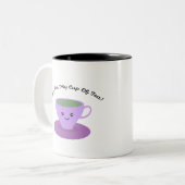 君は僕の茶だ ツートーンマグカップ (正面左)