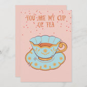 君は僕の茶のバレンタインおもしろいの日だ シーズンカード (正面/裏面)