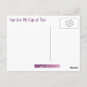 君は僕の茶葉書だ ポストカード (裏面)