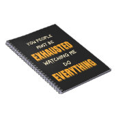 君は僕の行く処を見て疲れ果てたに違いない ノートブック (右側)