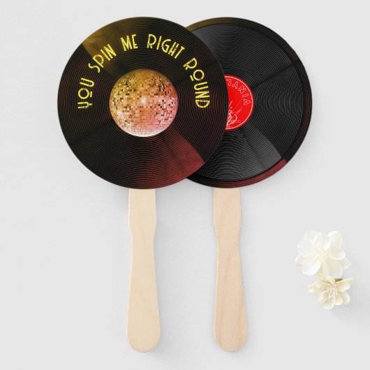 君は僕の言うことを正しく真似なさい ハンドファン (正面&裏面)