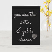 君は僕の選んだ姉得だ カード (黄色い花)