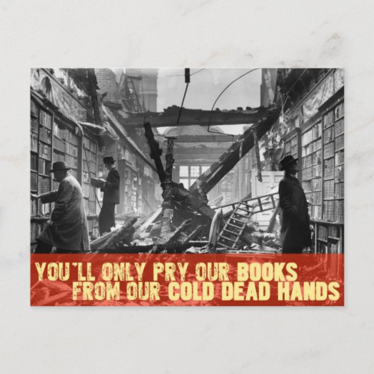 君は僕らの本を取らない ポストカード (正面)